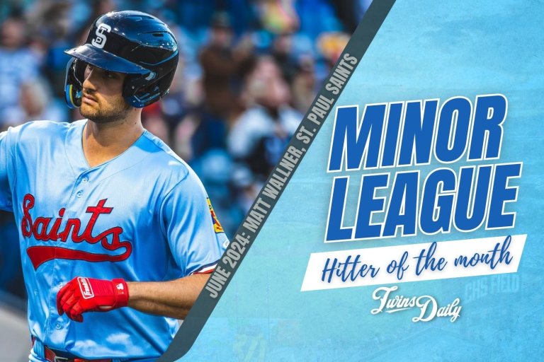 Twins Daily Minor League Hitter of the Month - June 2024