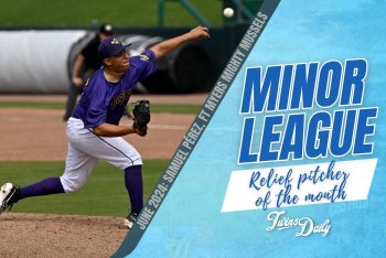 Twins Daily Minor League Relief Pitcher of the Month - June 2024
