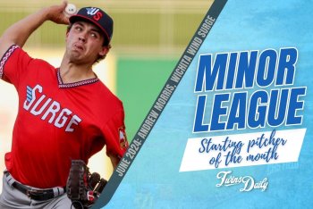 Twins Daily Minor League Starting Pitcher of the Month - June 2024
