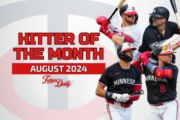 Twins Daily Hitter of the Month: August 2024