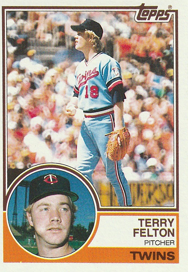 Terry Felton Baseball Card Image