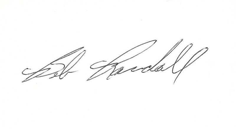 Bob Randall's Autograph