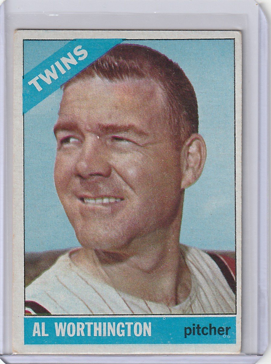 Al Worthington Baseball Card Image