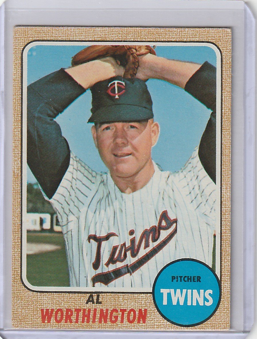 Al Worthington Baseball Card Image