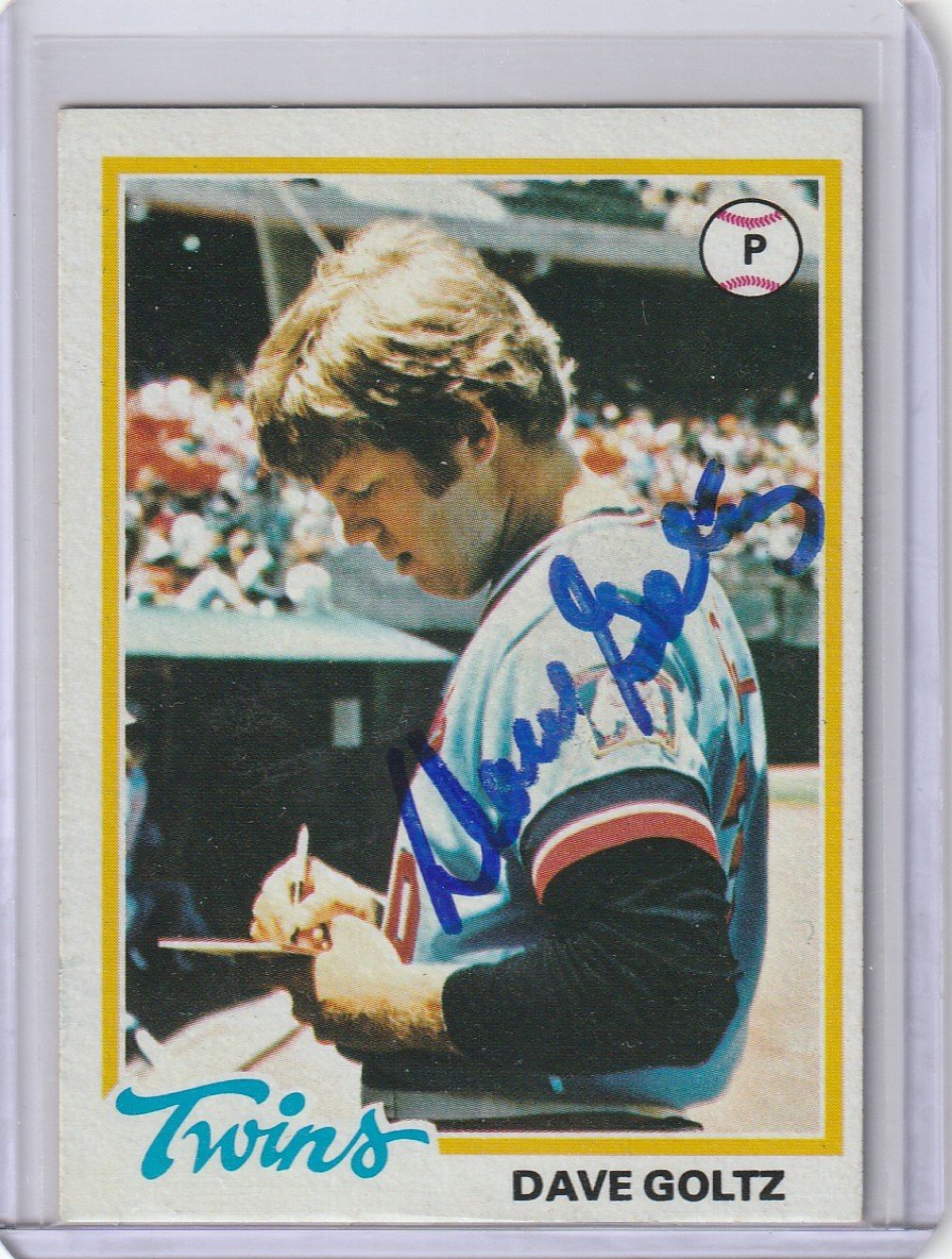 Dave Goltz's Autograph