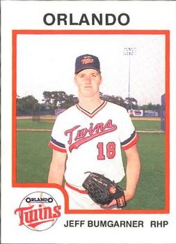 Jeff Bumgarner Baseball Card Image