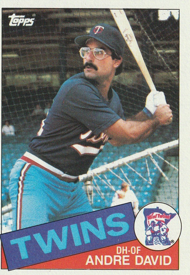 Andre David Baseball Card Image