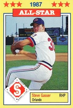 Steve Gasser Baseball Card Image