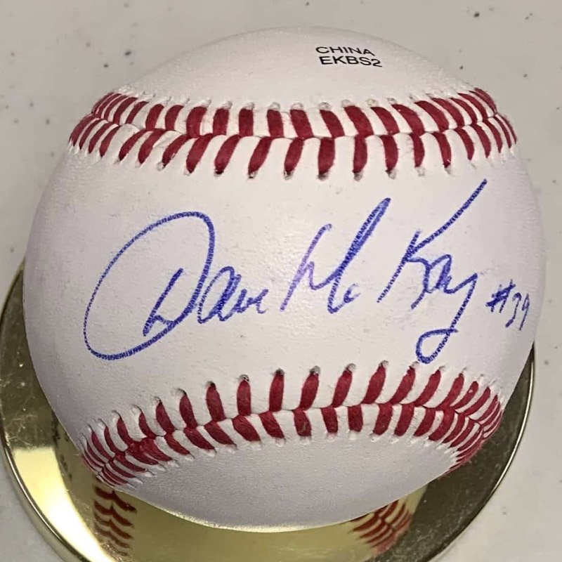 Dave McKay's Autograph