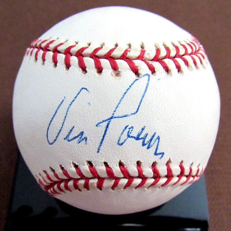 Vic Power's Autograph