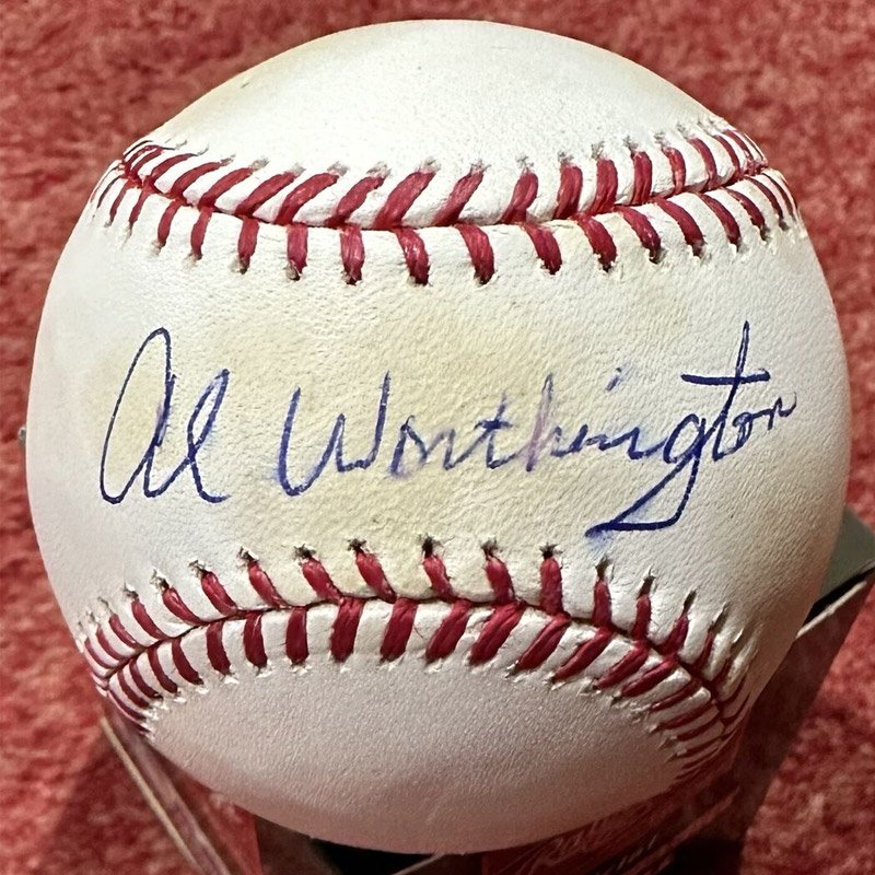 Al Worthington's Autograph