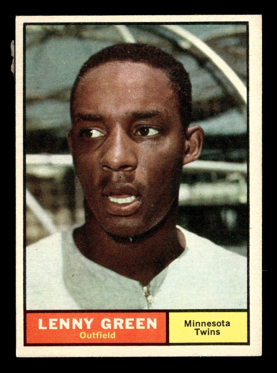 Lenny Green Baseball Card Image