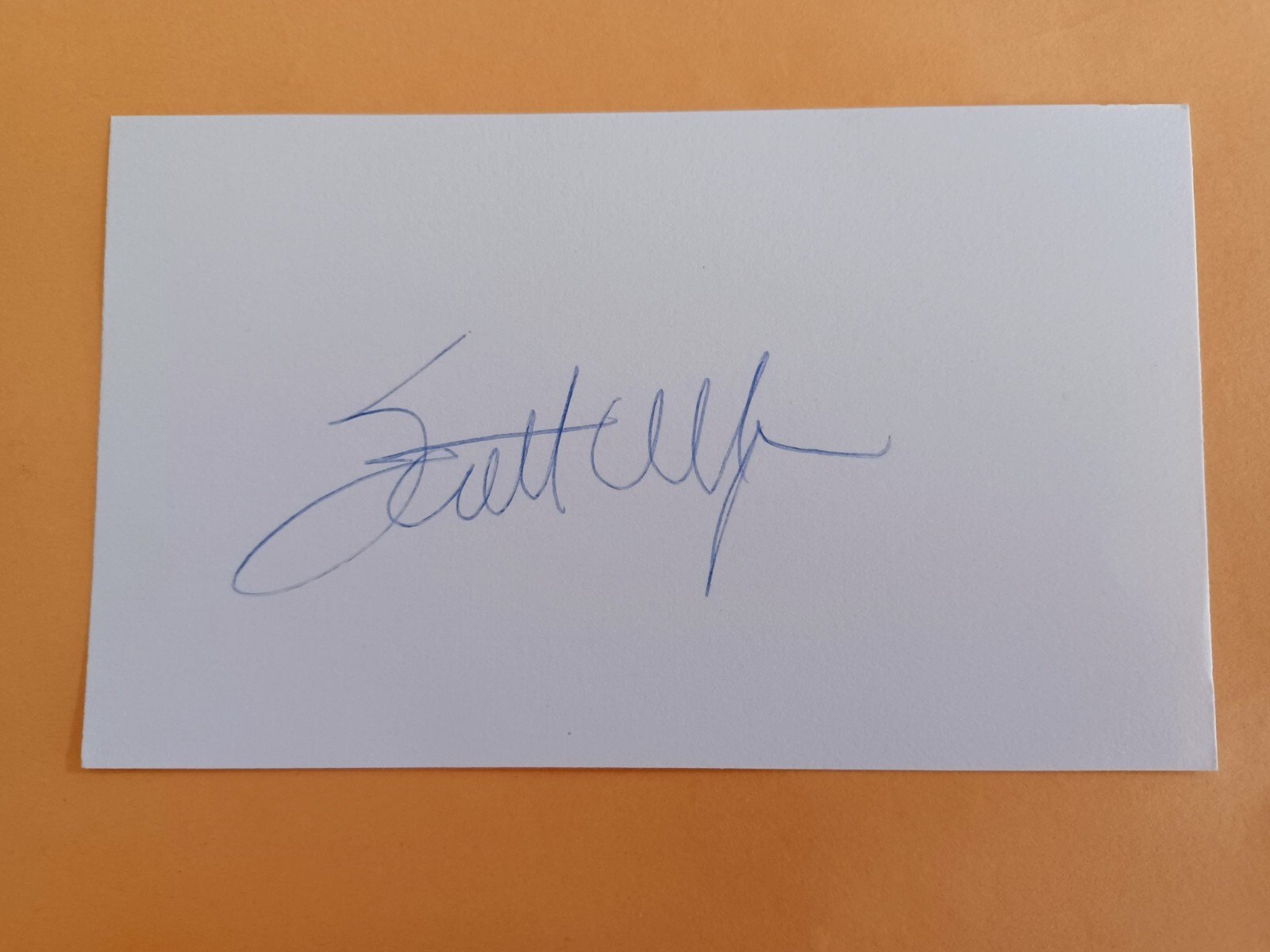 Scott Ullger's Autograph