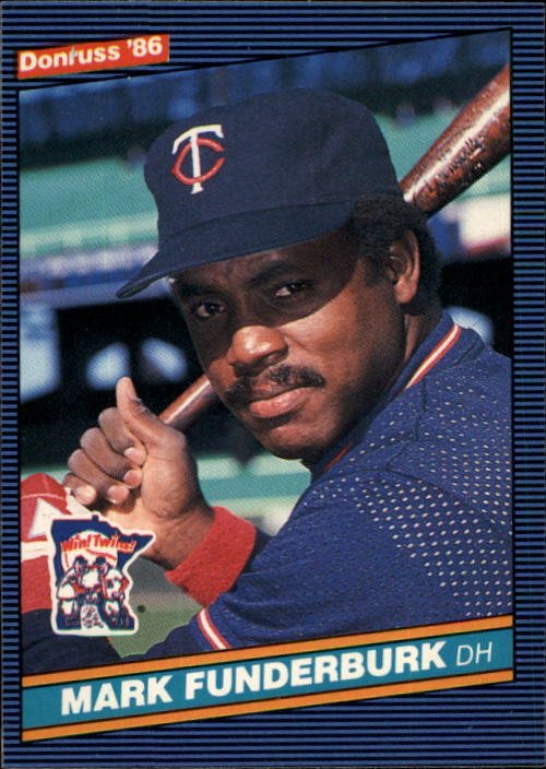 Mark Funderburk Baseball Card Image
