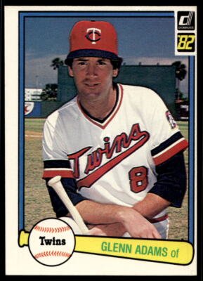Glenn Adams Baseball Card Image