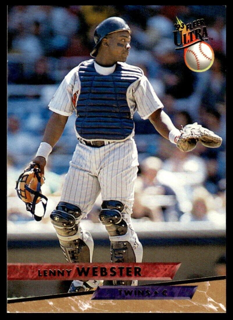 Lenny Webster Baseball Card Image