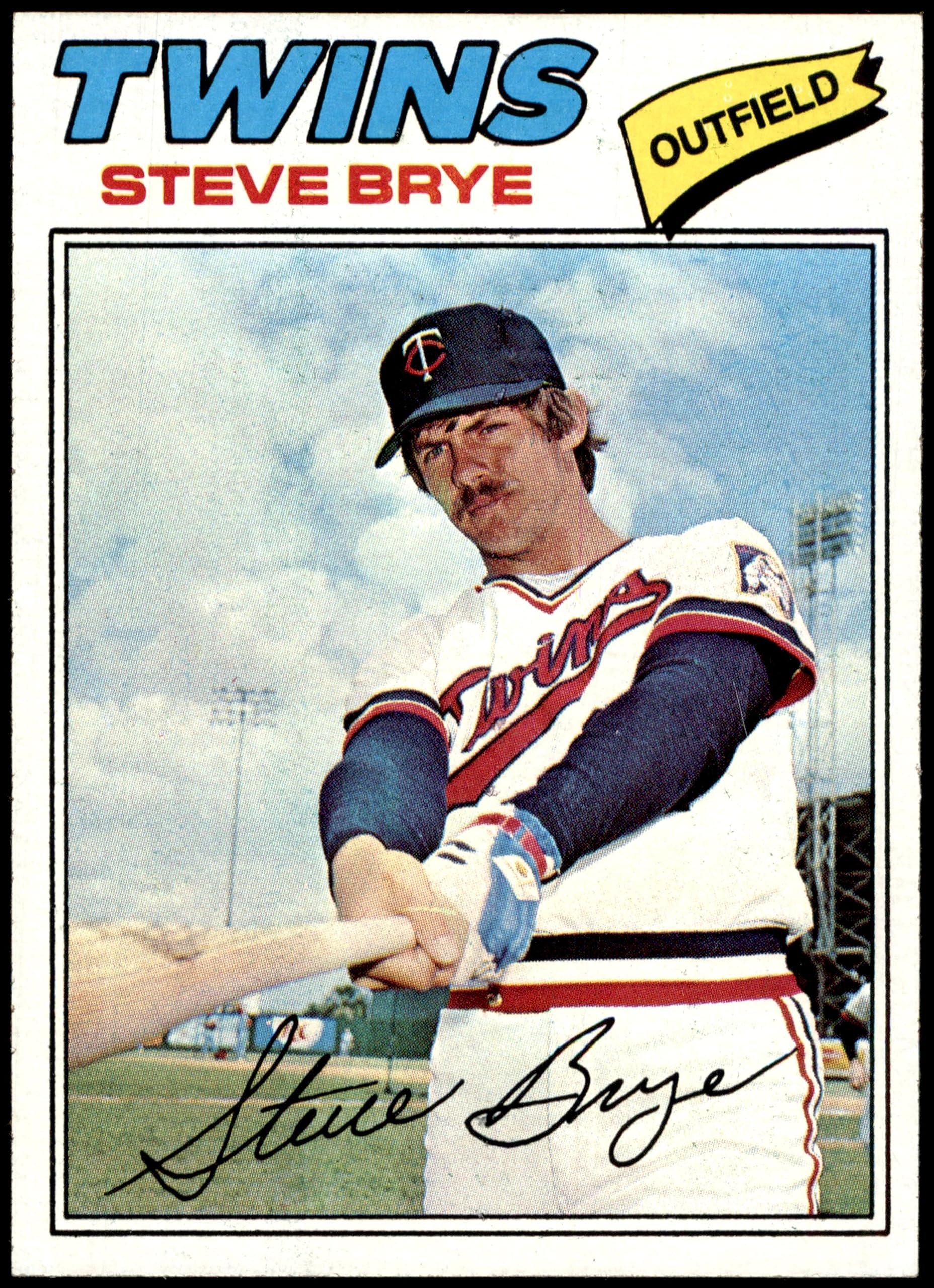 Steve Brye Baseball Card Image