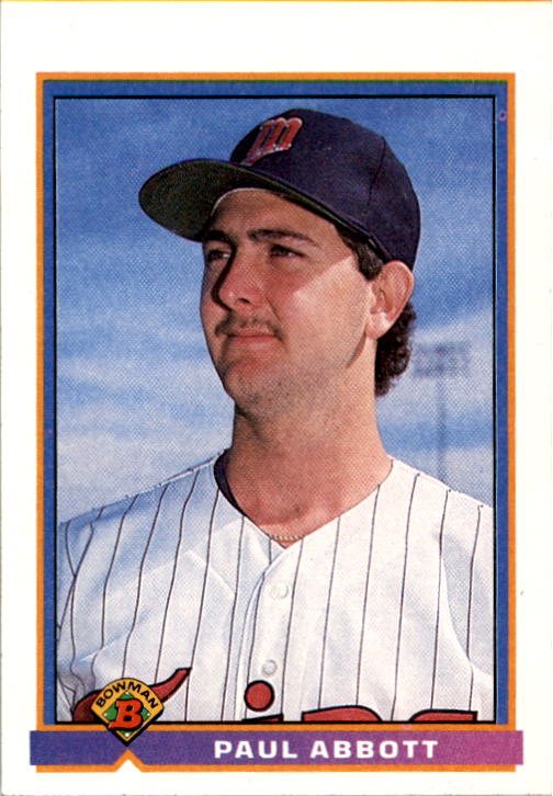 Paul Abbott Baseball Card Image