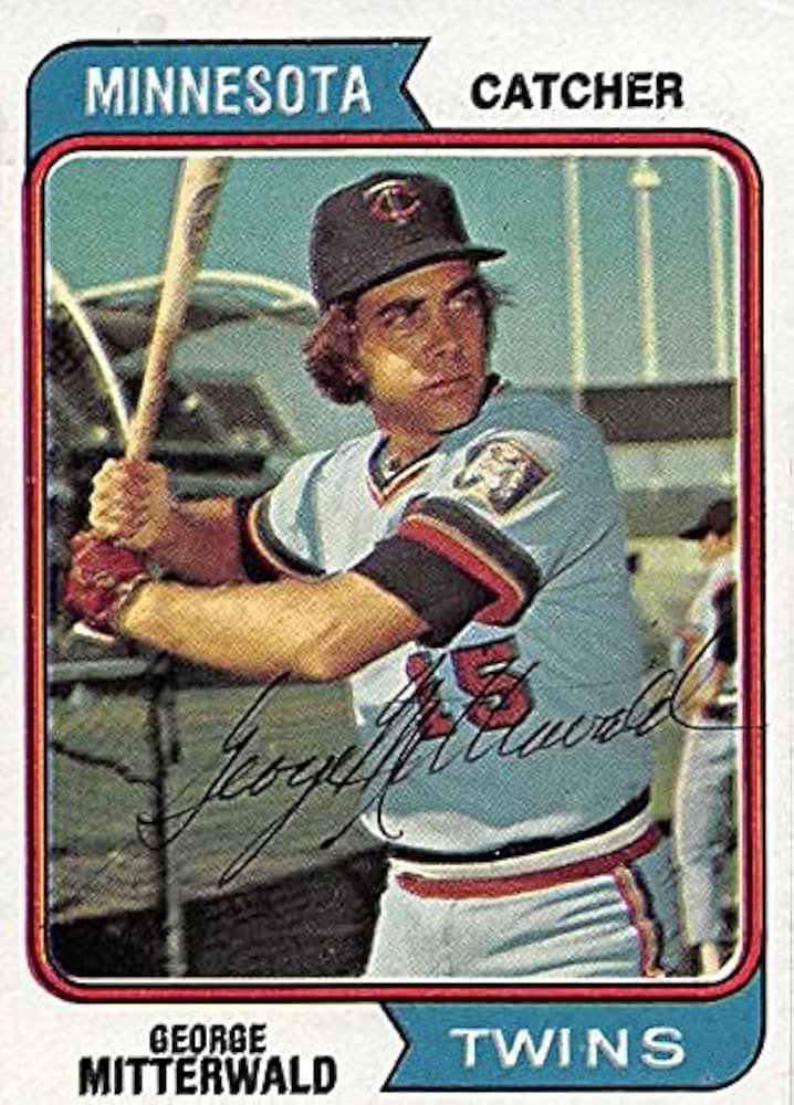 George Mitterwald Baseball Card Image