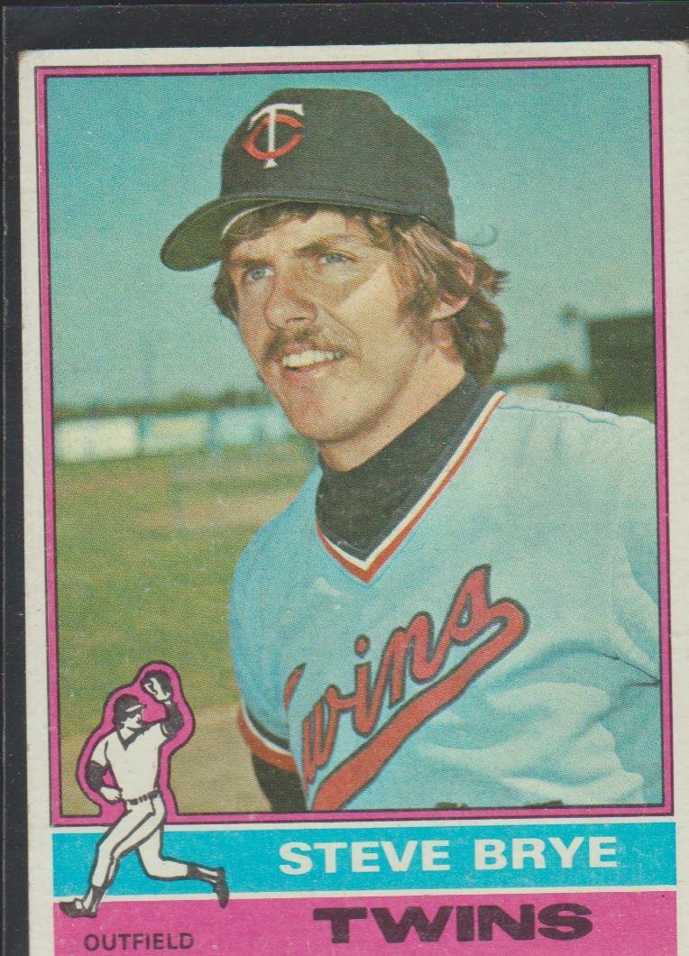 Steve Brye Baseball Card Image