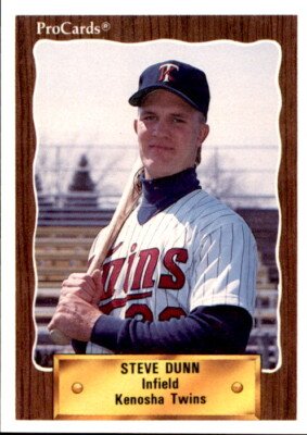 Steve Dunn Baseball Card Image