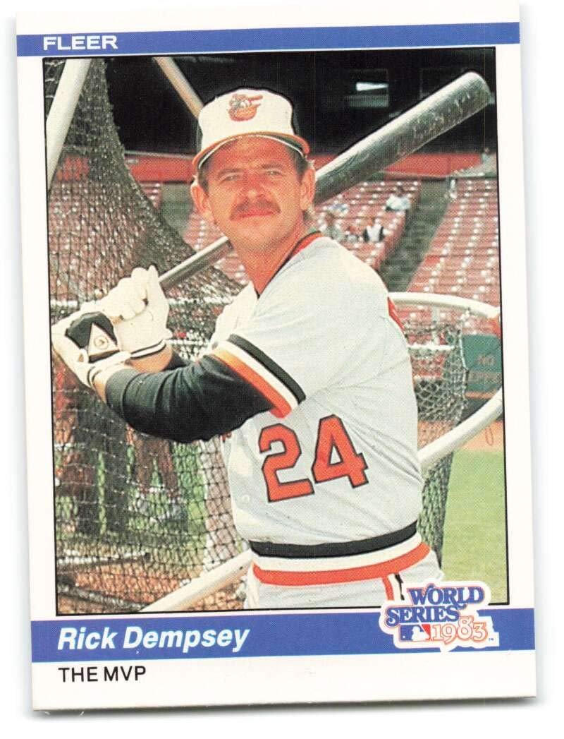 Rick Dempsey Baseball Card Image