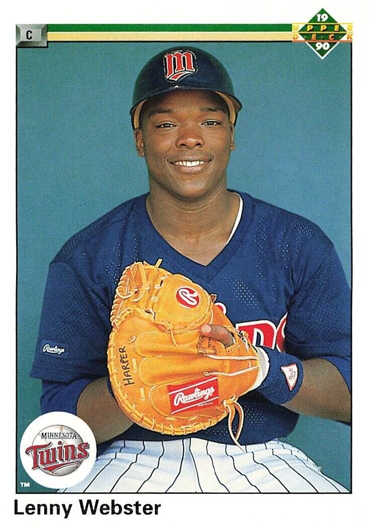 Lenny Webster Baseball Card Image