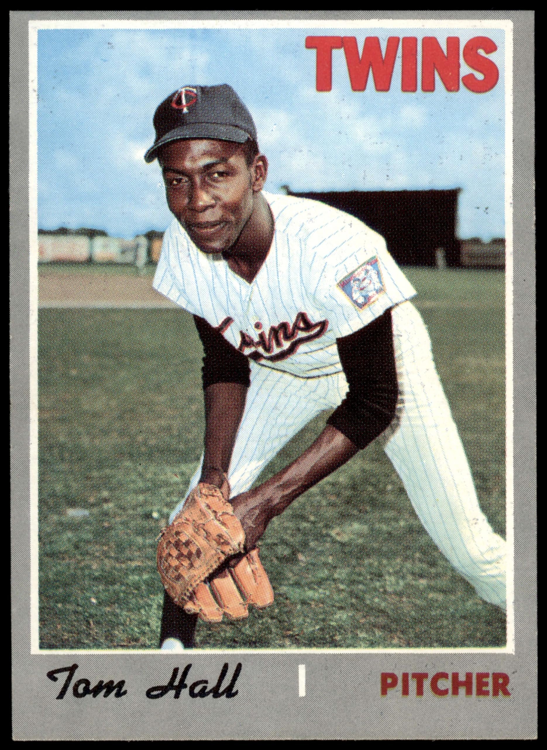 Tom Hall Baseball Card Image