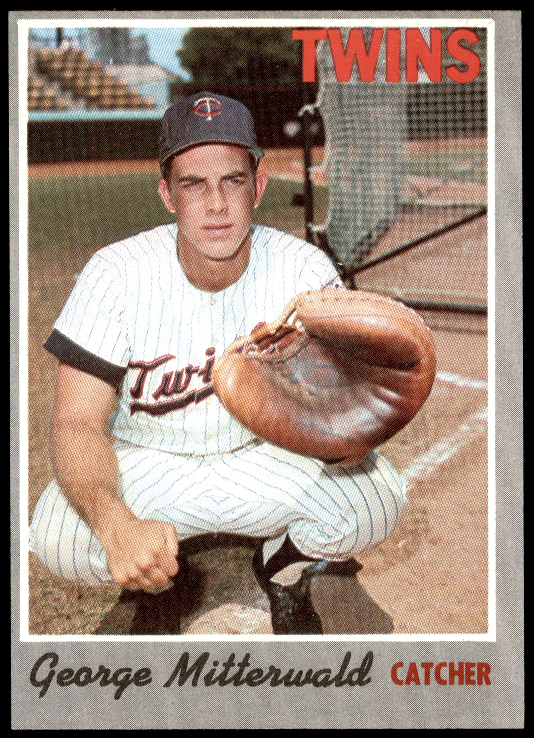 George Mitterwald Baseball Card Image