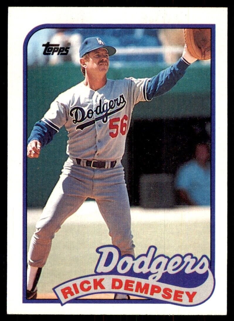 Rick Dempsey Baseball Card Image