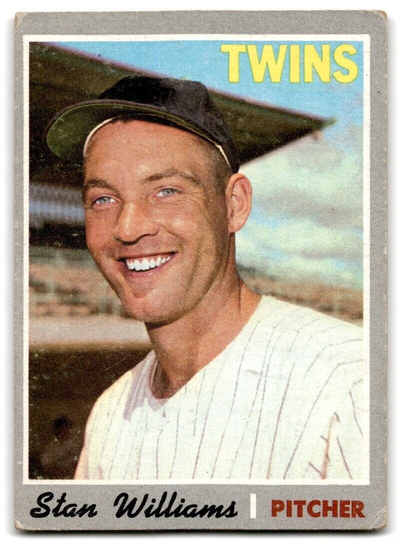 Stan Williams Baseball Card Image