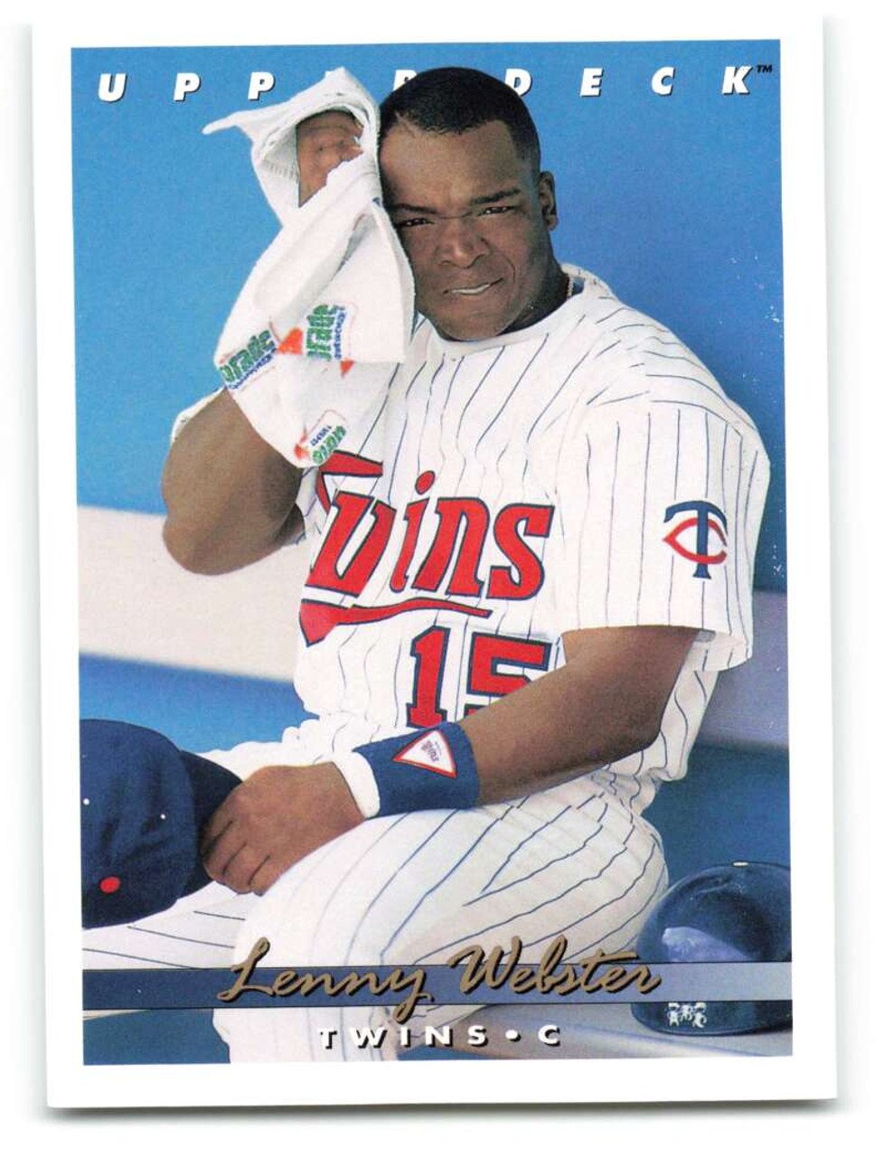 Lenny Webster Baseball Card Image