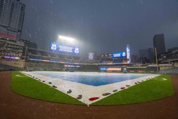 There Just Won't Be Much Baseball Played Until the Weekend at Target Field