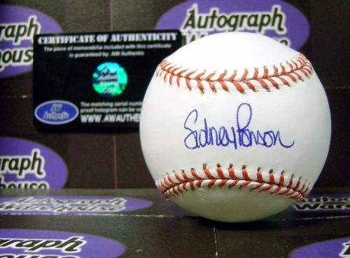 Sidney Ponson's Autograph