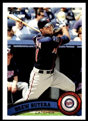 Drew Butera Baseball Card Image