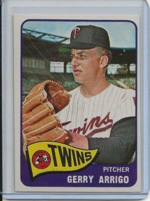 Gerry Arrigo Baseball Card Image