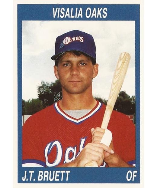 J.T. Bruett Baseball Card Image