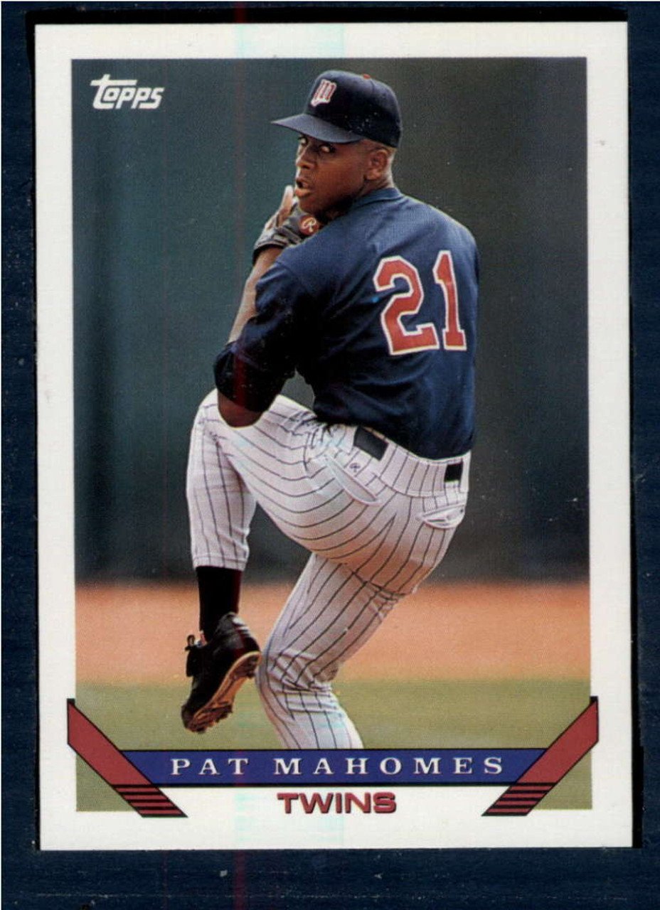 Pat Mahomes Baseball Card Image