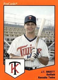 J.T. Bruett Baseball Card Image