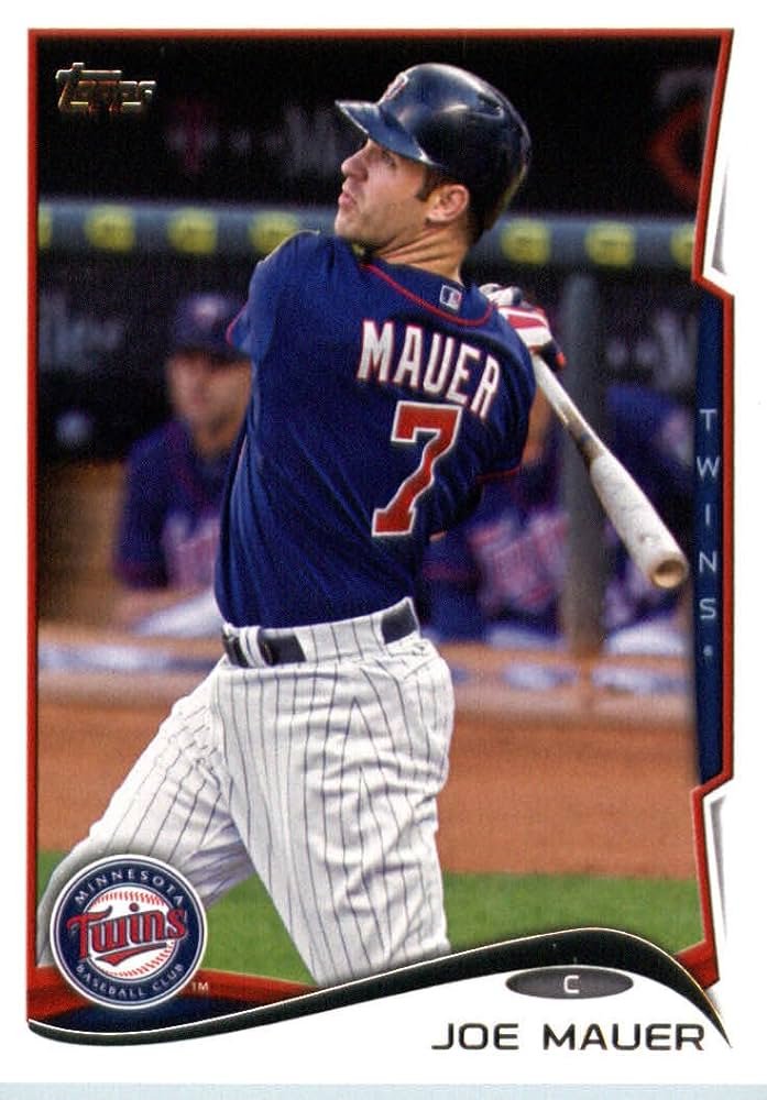 Joe Mauer Baseball Card Image