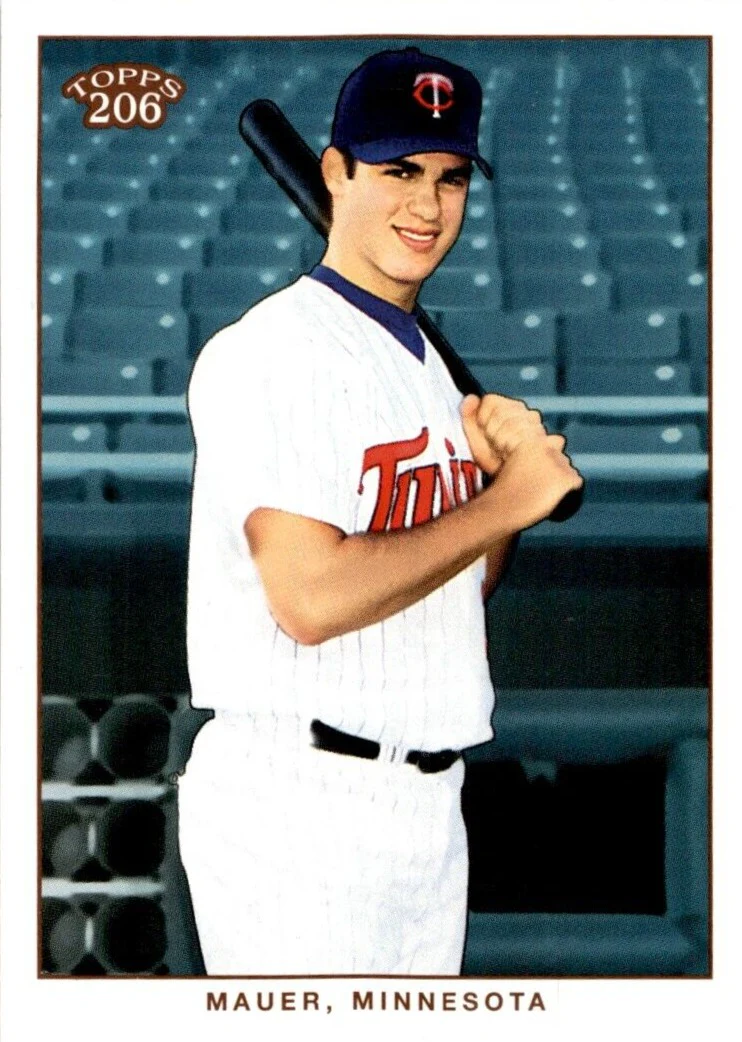 Joe Mauer Baseball Card Image