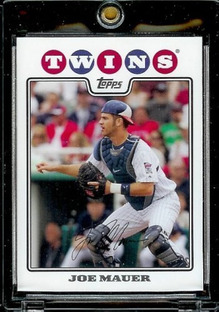 Joe Mauer Baseball Card Image