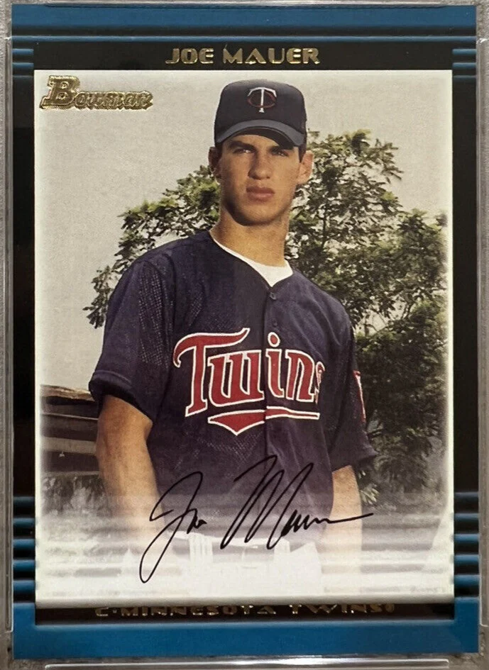 Joe Mauer Baseball Card Image