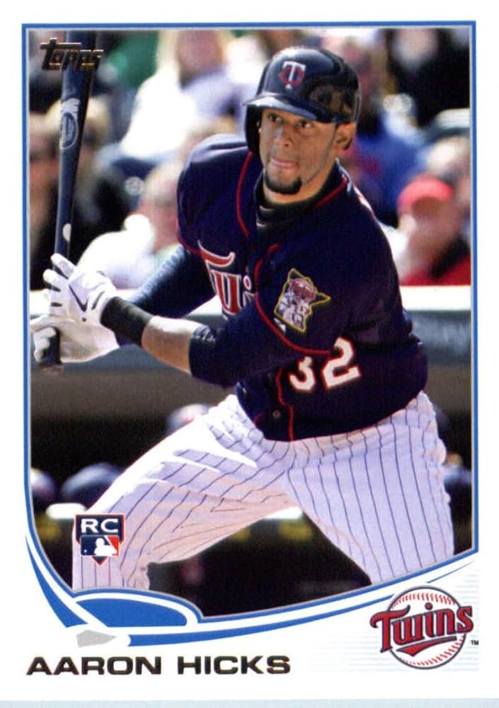 Aaron Hicks Baseball Card Image