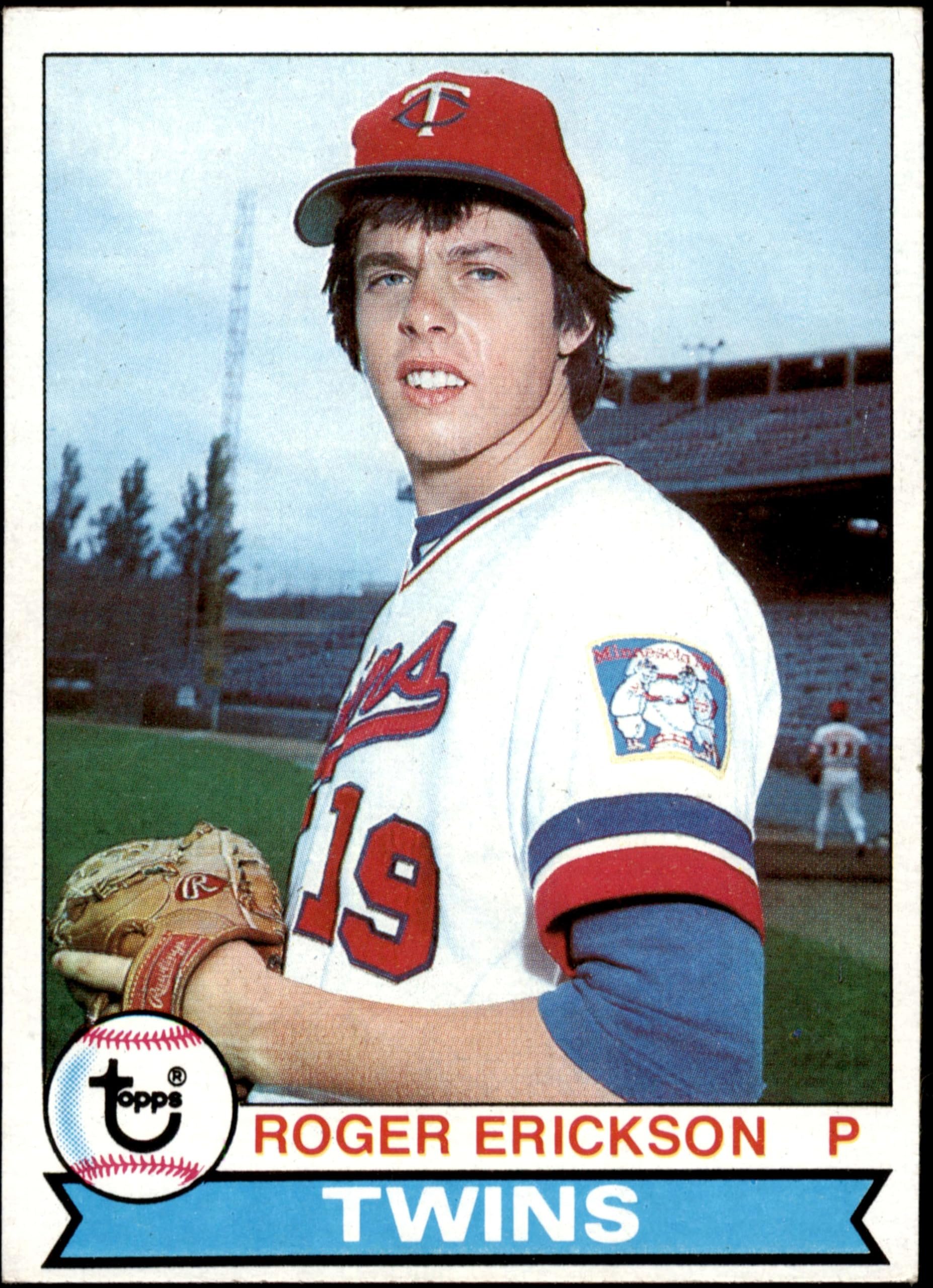 Roger Erickson Baseball Card Image