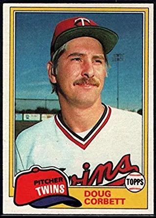 Doug Corbett Baseball Card Image