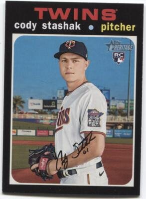 Cody Stashak Baseball Card Image