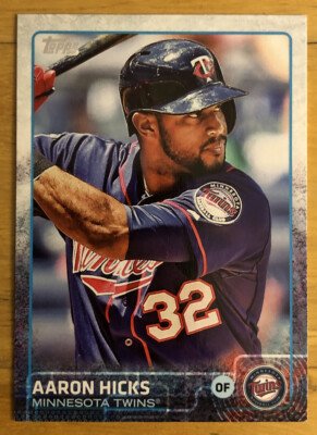 Aaron Hicks Baseball Card Image