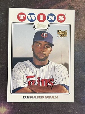Denard Span Baseball Card Image