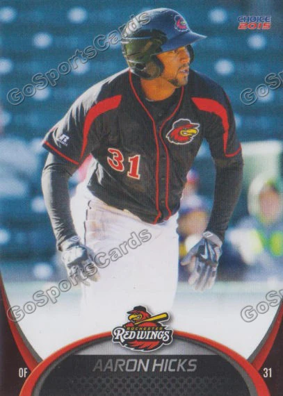 Aaron Hicks Baseball Card Image
